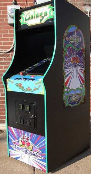 Arcade machine 1984 midway galaga three/galapus fully restored!!! Full Size Galaga Iconic Multigame Arcade With Trackball For Sale Billiards N More