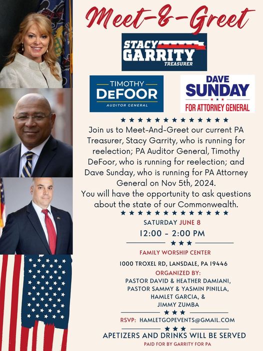 State GOP Candidates Coming To Lansdale