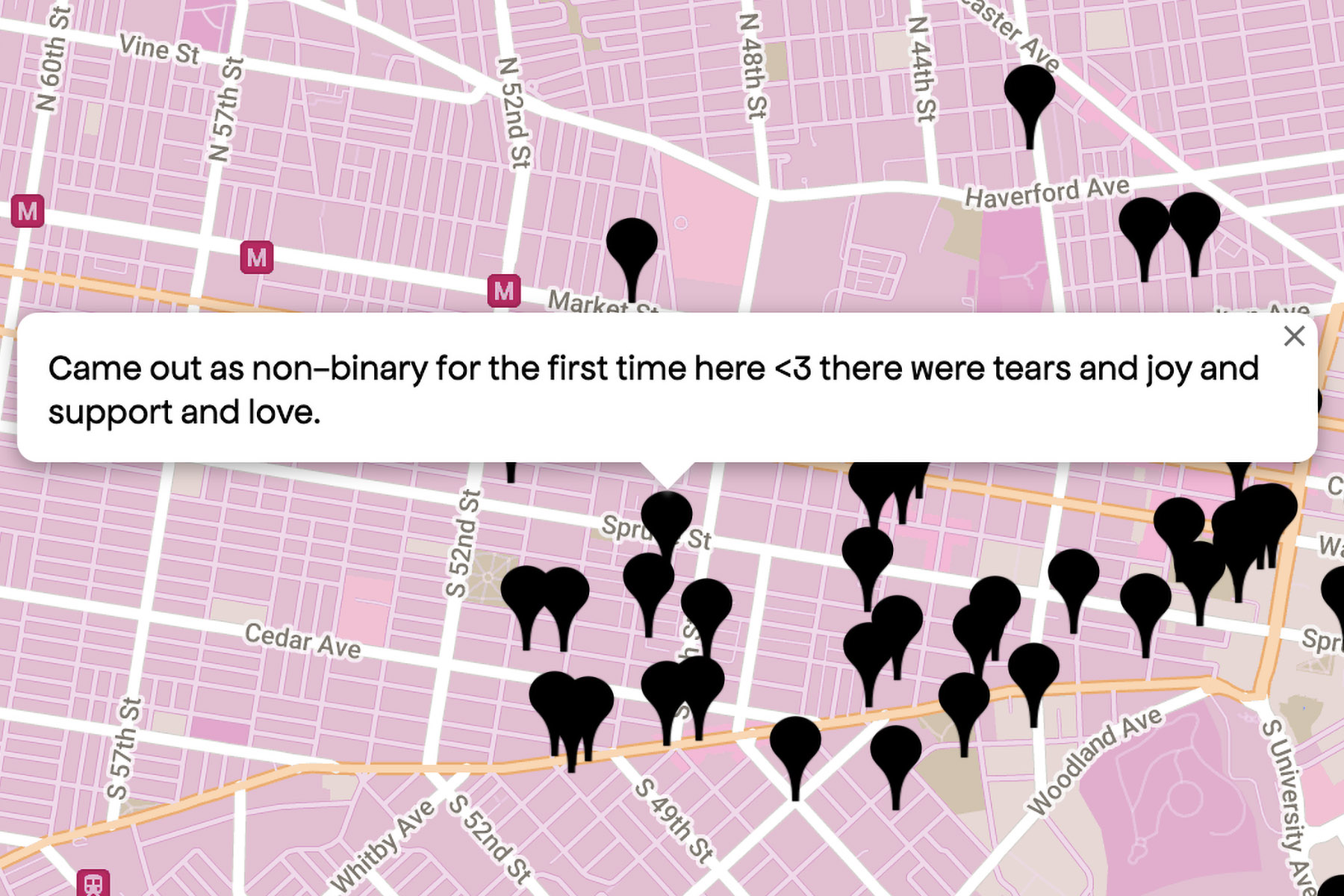 Since its inception, users have contributed over 80,000 submissions in 23 languages to the platform. Queering The Map Philadelphia S Favorite Lgbtq Hangouts Topnews Usa