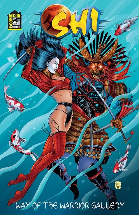 SDCC SHI: Way of the Warrior Gallery Book