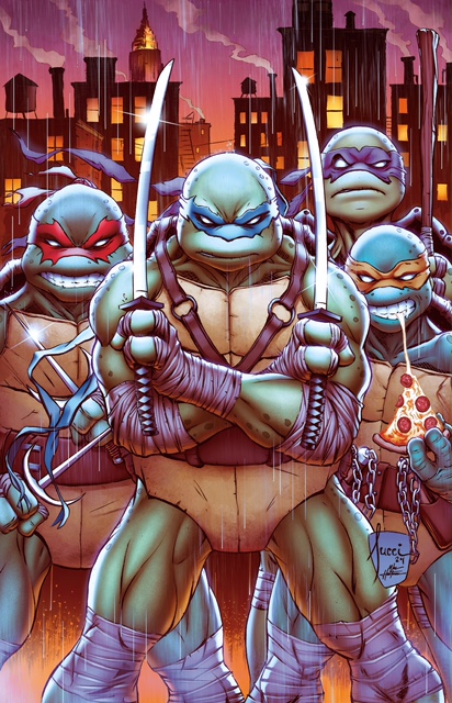 BILLY TUCCI VARIANT COVER TMNT PRINT