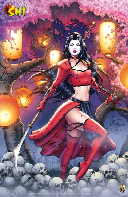 Shi: Shi / Lady Death United 11x17” Print - $16