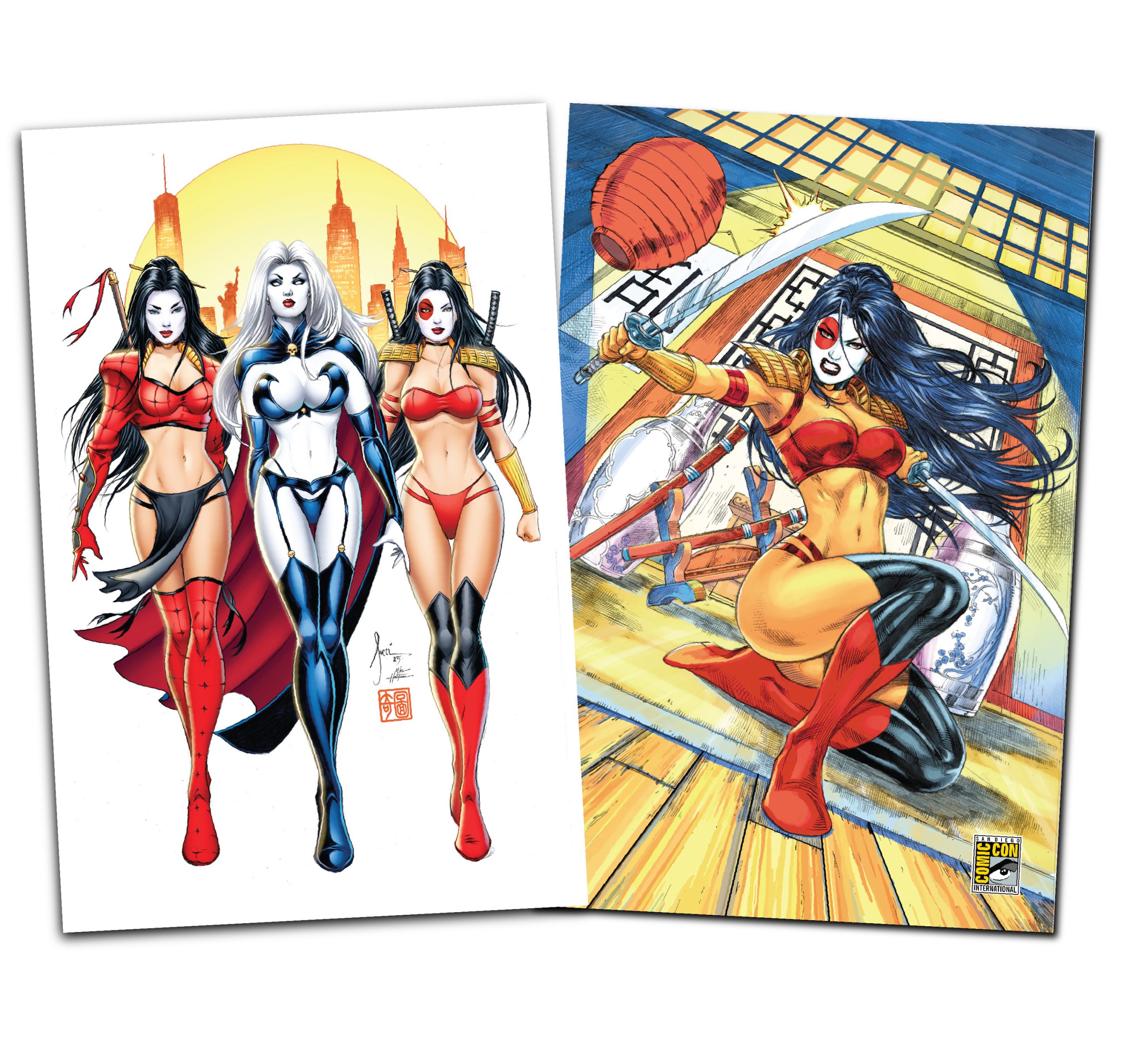 SHI:GATECRASHER GIANT METAL NYCC EXCLUSIVE BUNDLE