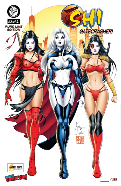 SHI:GATECRASHER #2 GIANT EDITION NYCC EXCLUSIVE