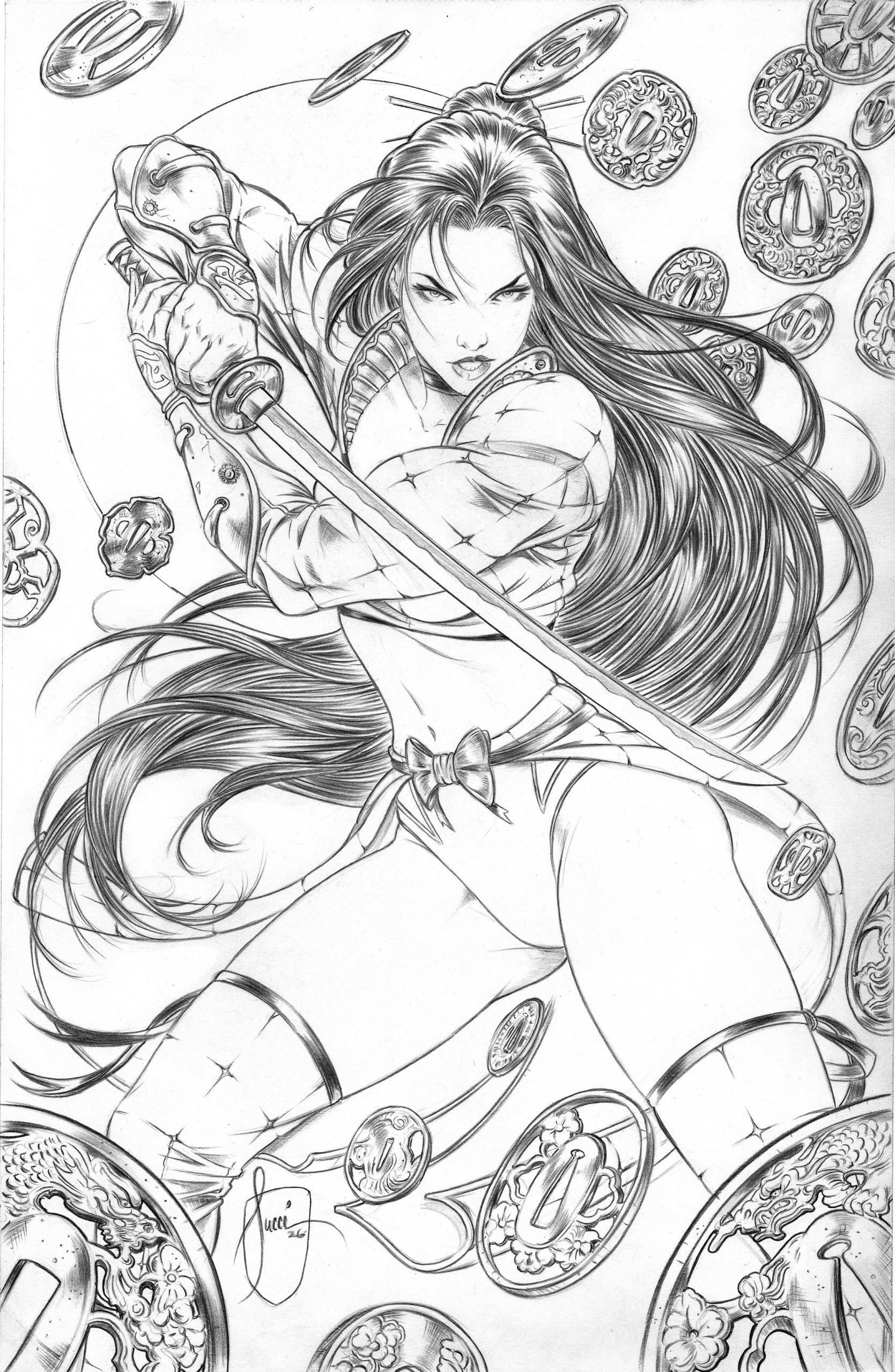 SHI: ROTW#1 COPPER ANNIVERSARY ORIGINAL COVER ART