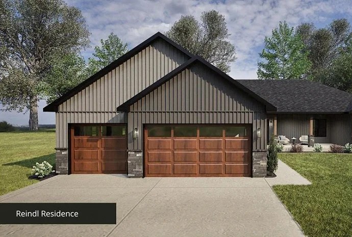 Reindl Residence luxury custom home exterior