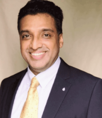 An Image of Ajith Menon, the CEO and Managing Director of Bimage Consulting