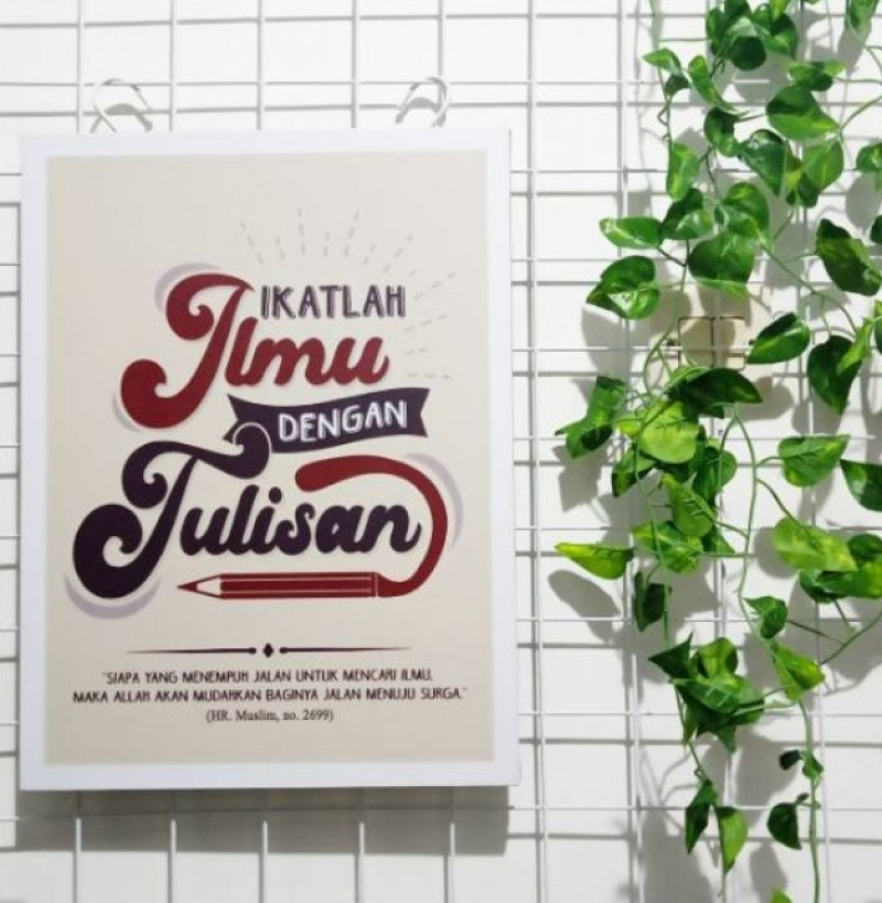 Ikatlah ilmu dengan menulis (ali bin abi thalib) (mengulang dari hari 1)