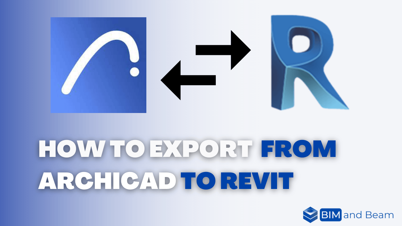 Export From ArchiCAD To Revit In 10 Minutes: Step By Step - BIM And Beam
