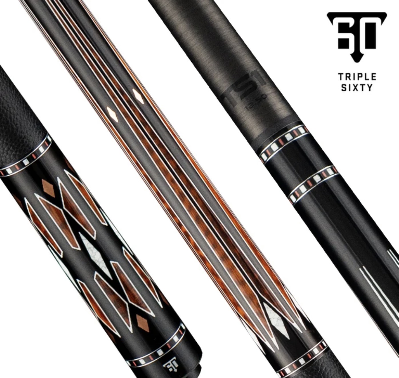 Triple 60 Carnivale CN3 Playing Cue - Butt only.