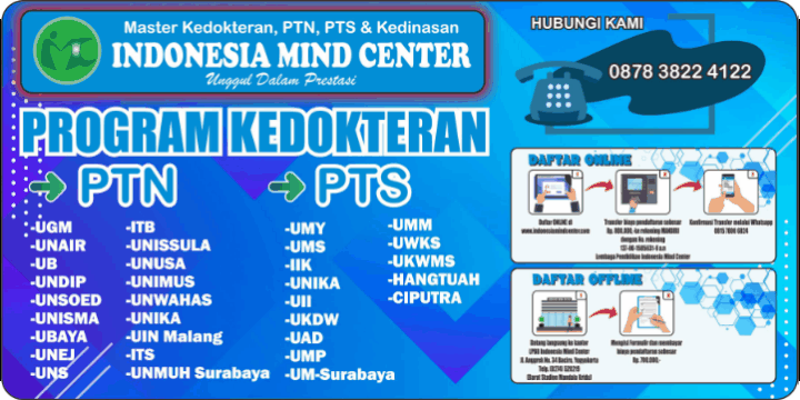 Kumpulan link pendaftaran pts 2019 . Imc Indonesia Mind Center