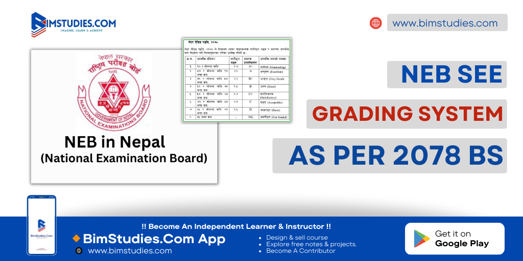 SEE Grading System By NEB
