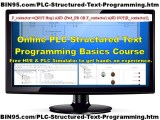 Online Plc Structured Text Programming Course With Simulator