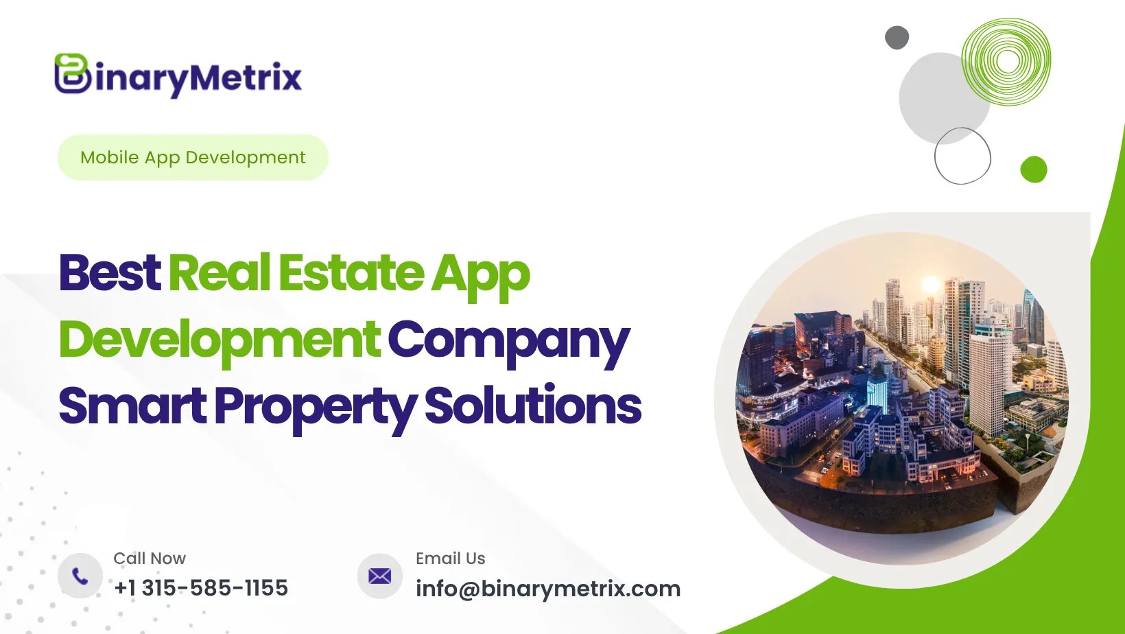 Best Real Estate App Development Company – Empowering Property Businesses with Smart App - BinaryMetrix