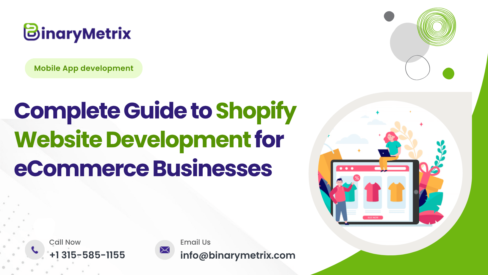 Complete Guide to Shopify Website Development for eCommerce Businesses - BinaryMetrix