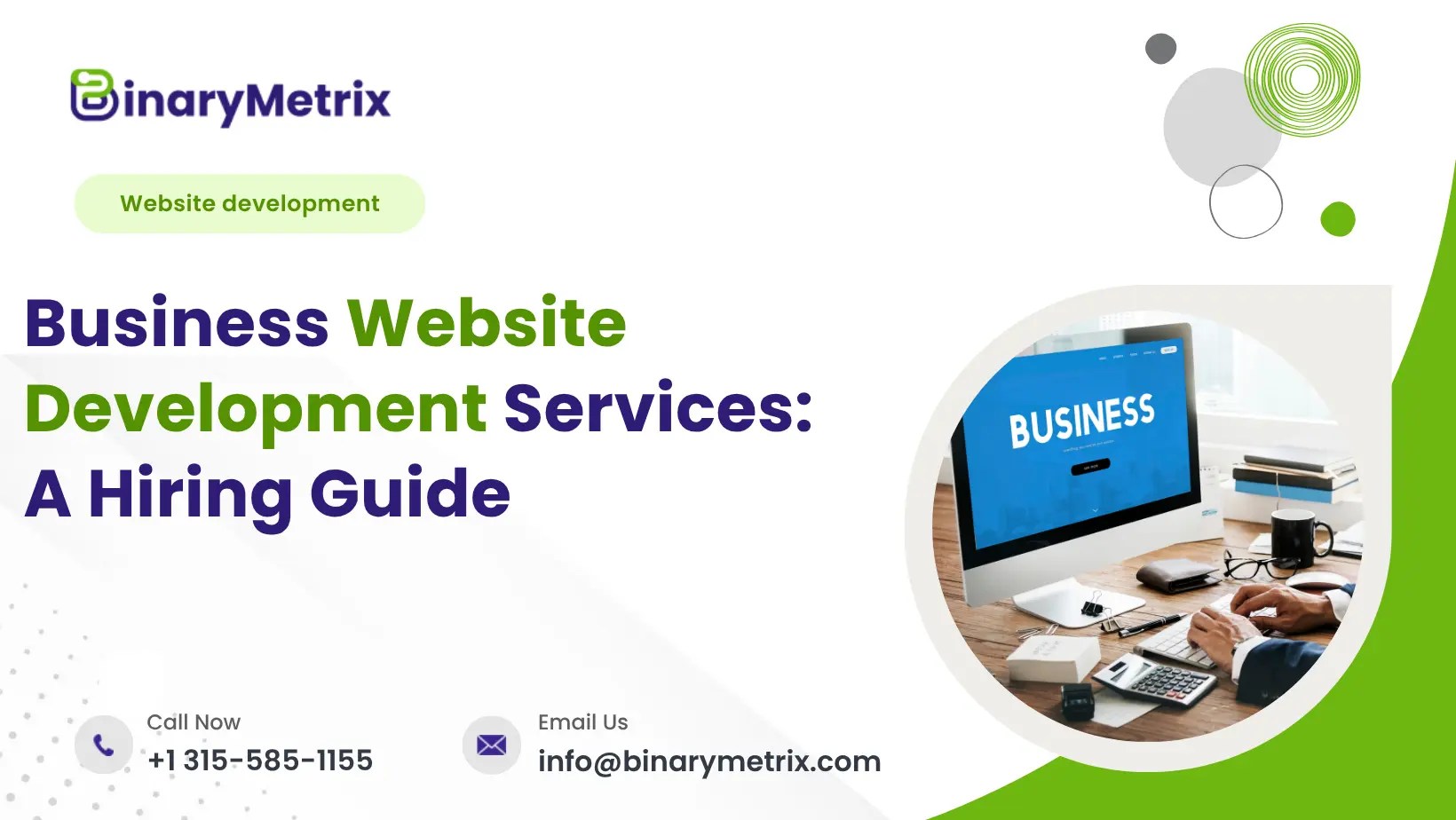 Business Website Development: What to Expect Before Hiring an Agency - BinaryMetrix