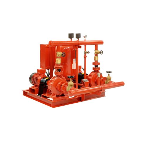 Electric Driven Fire Pump - Retina Space Illustrations for Desktop