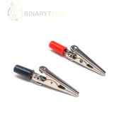 Pinces Crocodiles à fiche banane noir Parkside, 2.5mm² 1A max