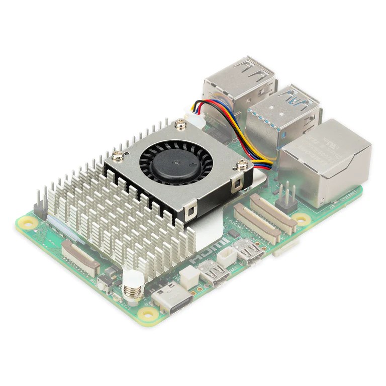 Kit déssipateur avec ventilateur intégré Active cooler pour Raspberry Pi 5 – Image 2
