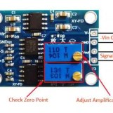 Alternative view of Module amplificateur de signal, AD620 3-12VDC 100dB