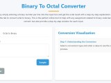 Binary To Octal Conversion Convert Binary To Octal