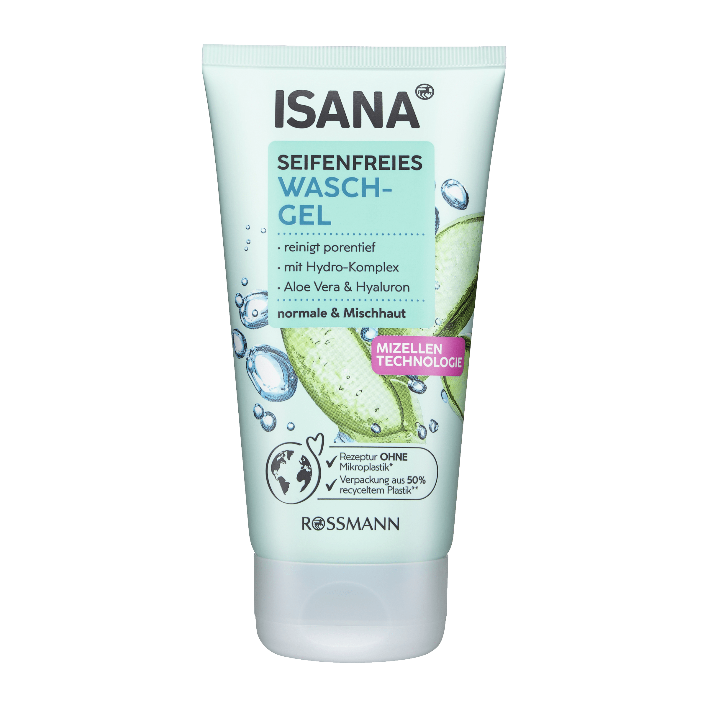 ISANA Micel Rn Istic Gel Aloe Vera A Hyaluron Rossmann Cz