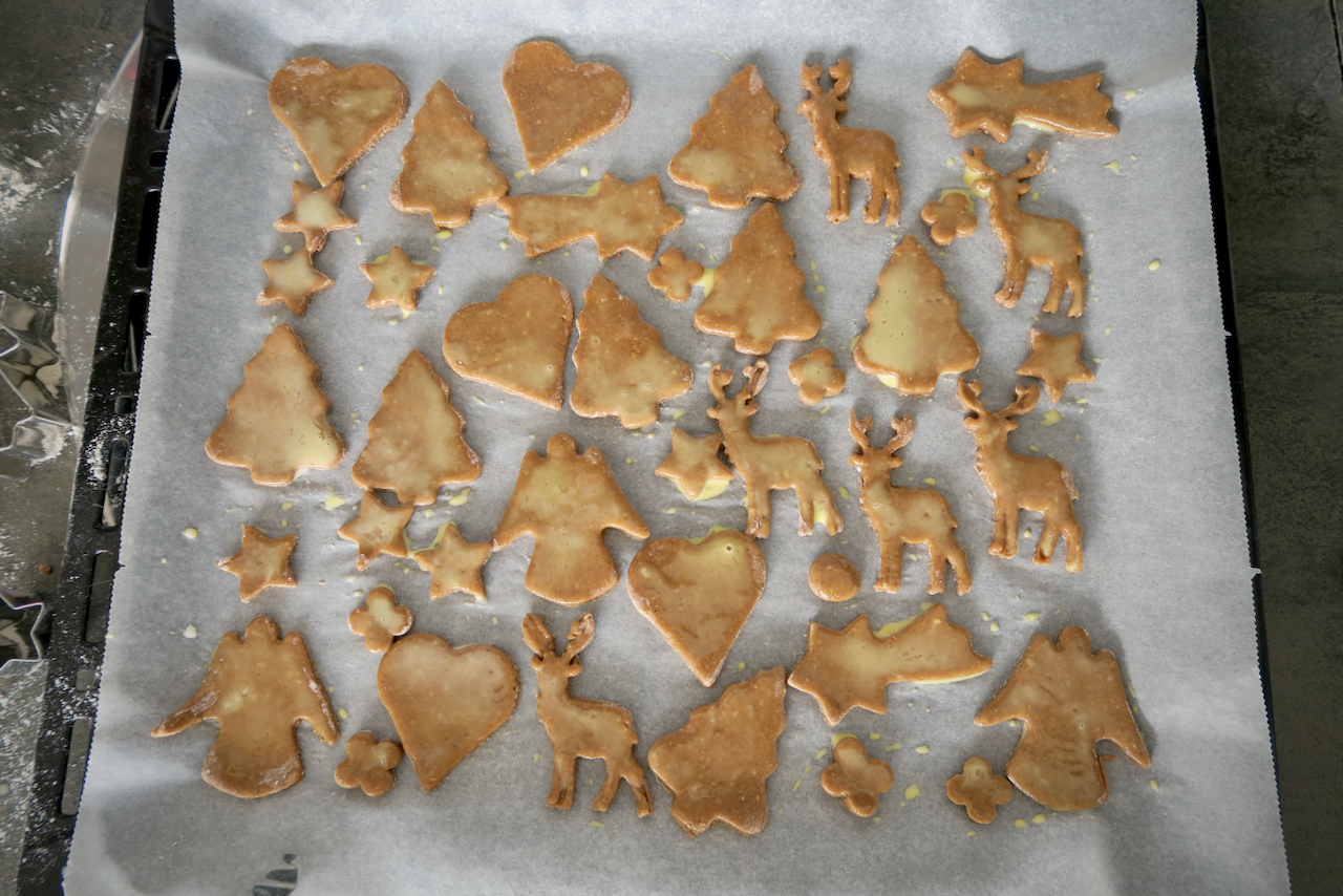 Lebkuchen mit Apfelmus