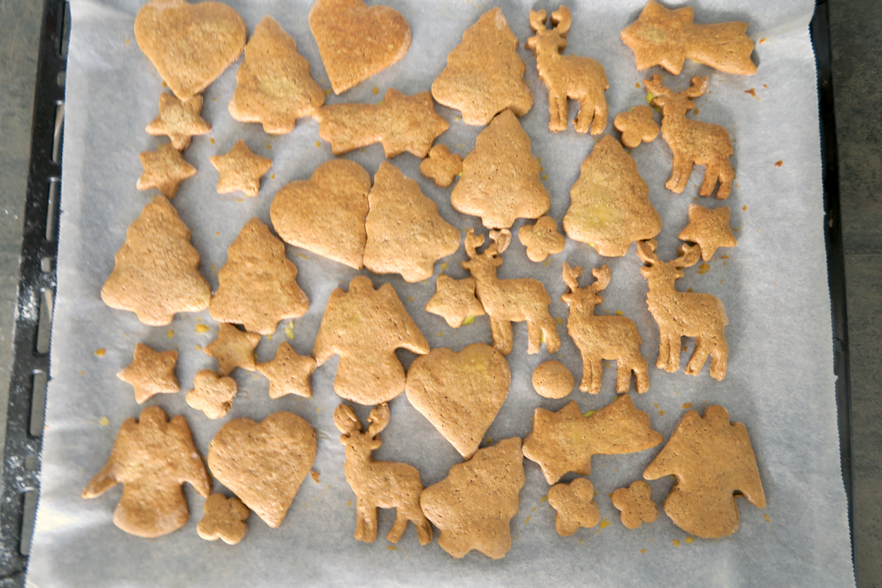 Lebkuchen mit Apfelmus