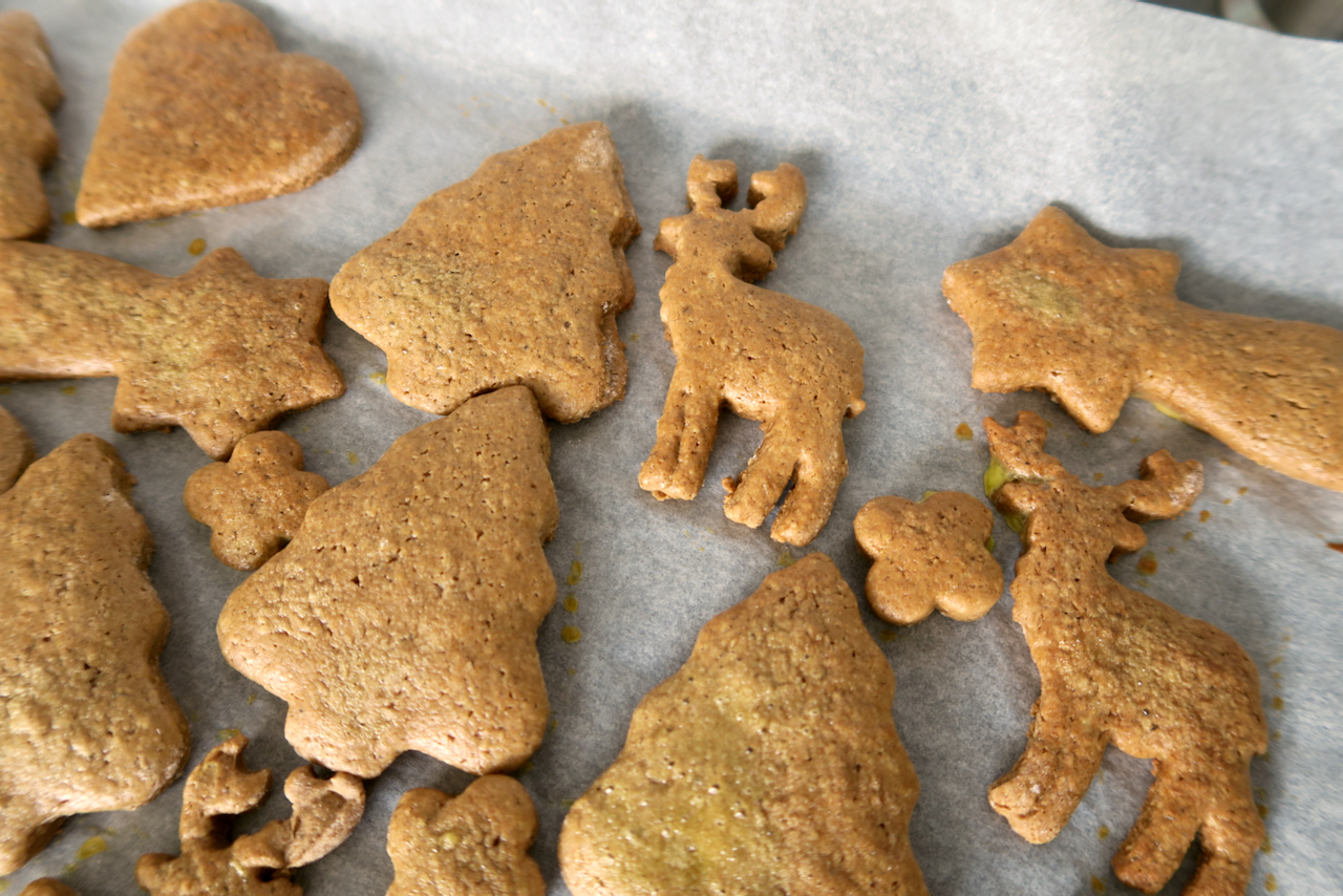 Lebkuchen mit Apfelmus