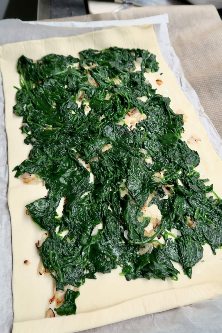 Spinatstrudel