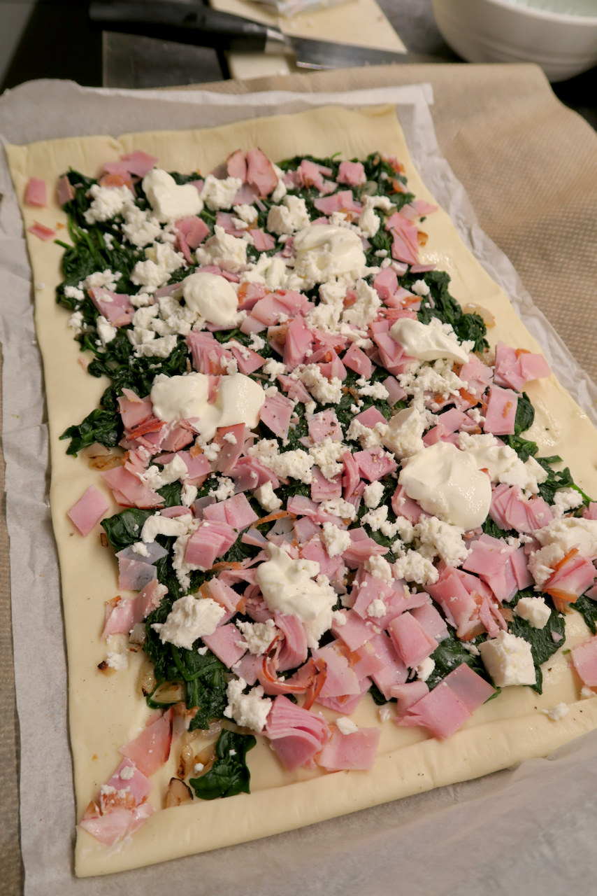 Spinatstrudel