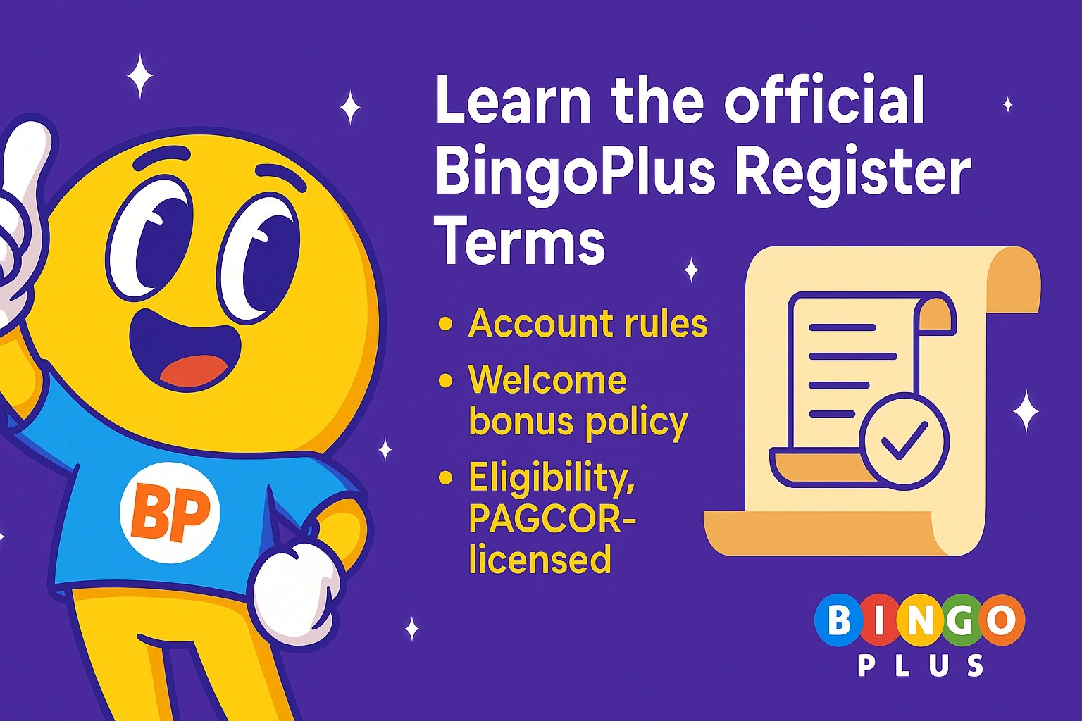 bingoplus register terms