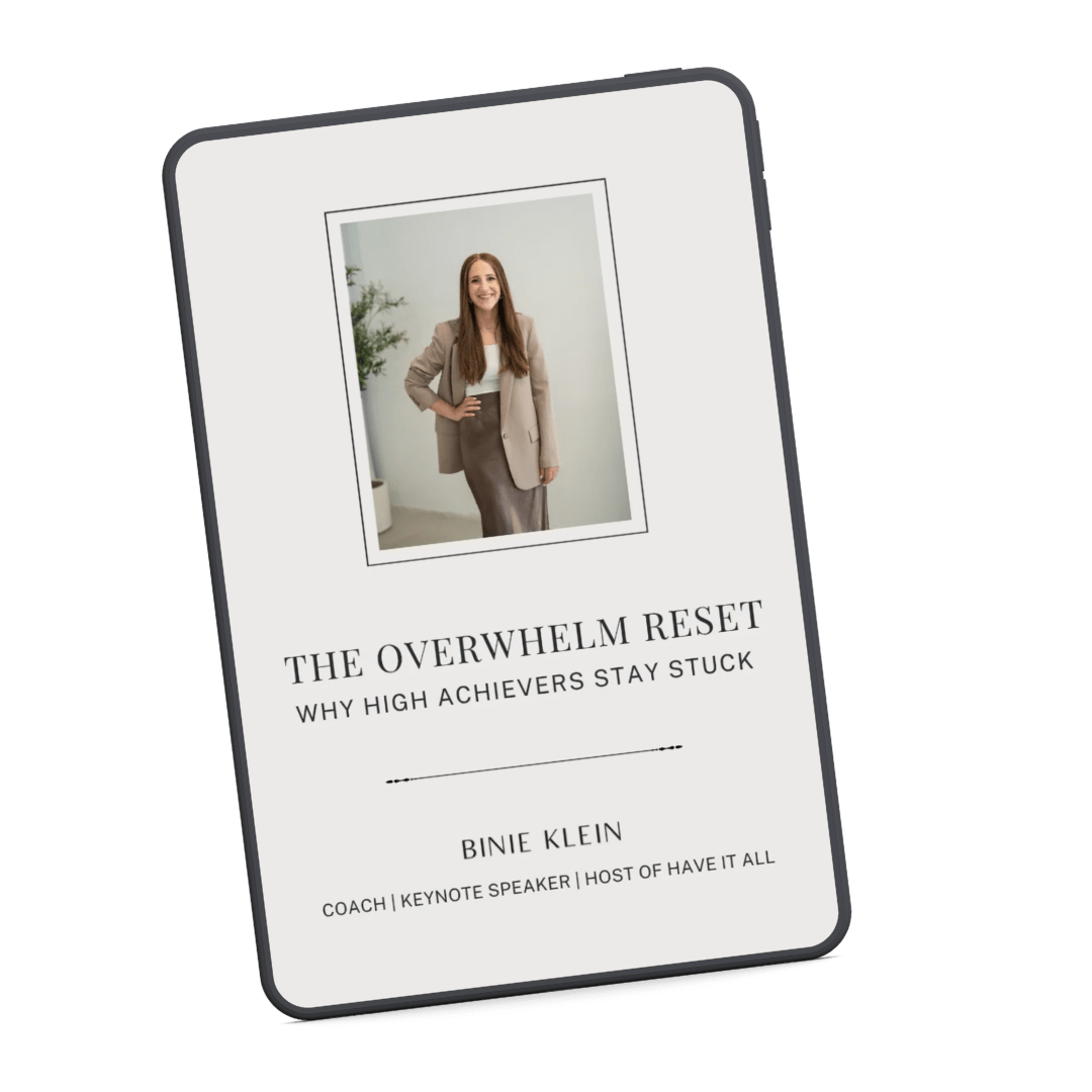 Overwhelm Reset Guide
