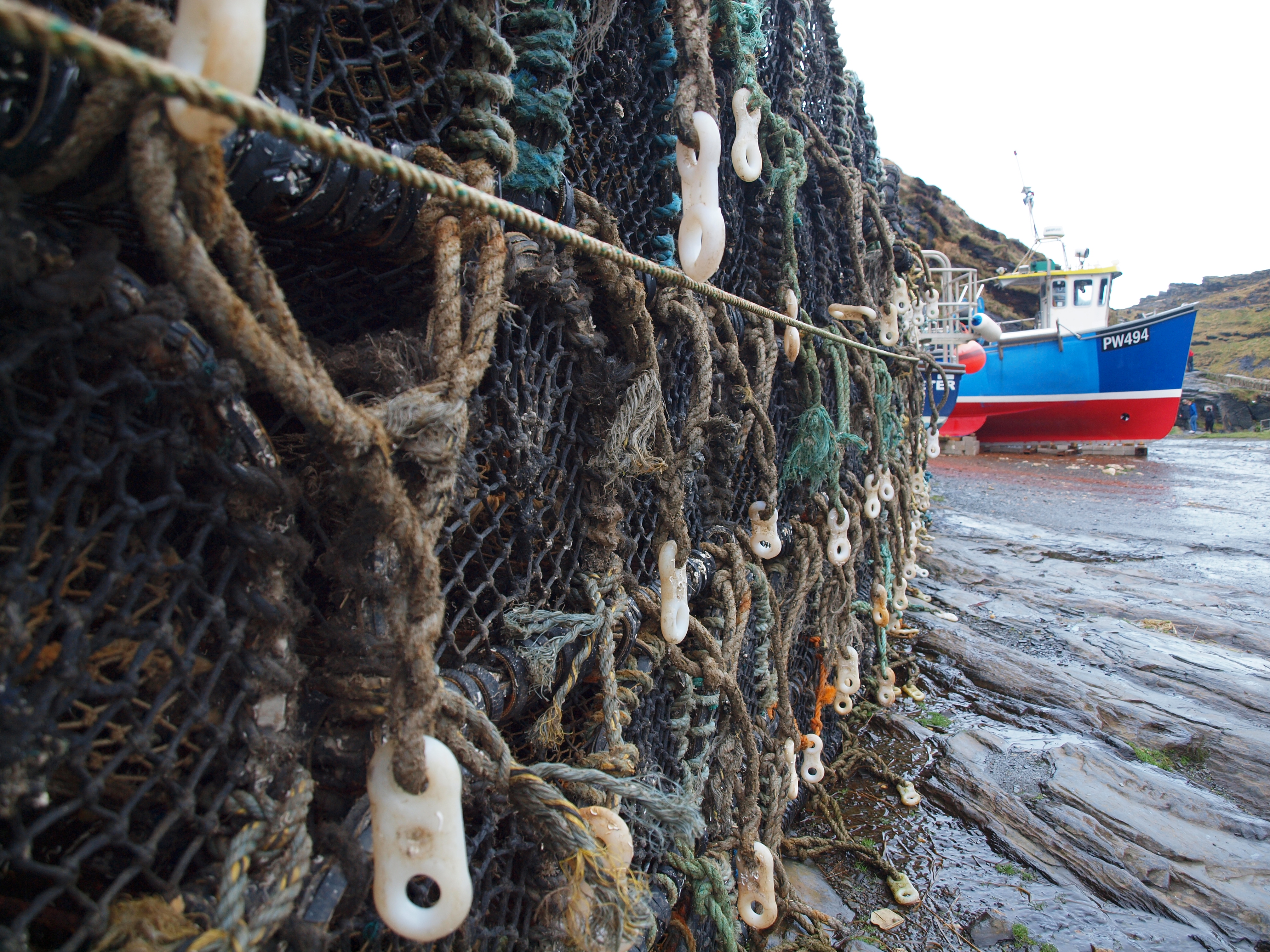 Boscastle harbour