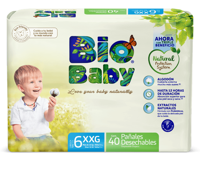 Pañales BioBaby - Natural Protection System