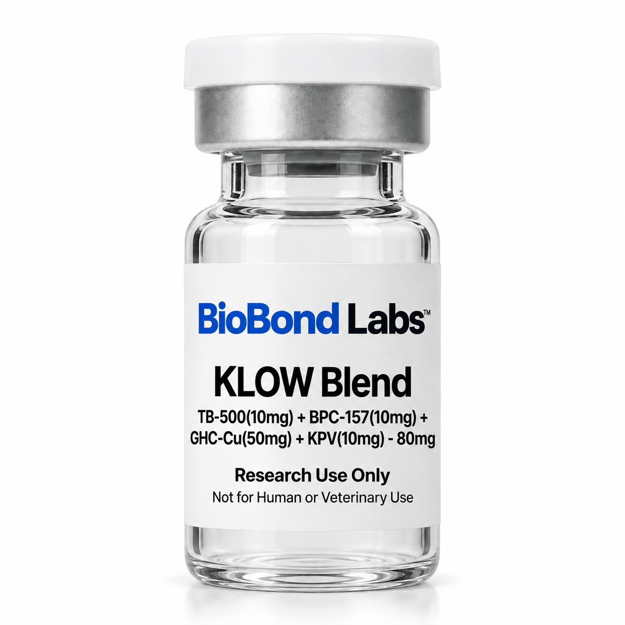 BioBond Labs KLOW Blend research material vial