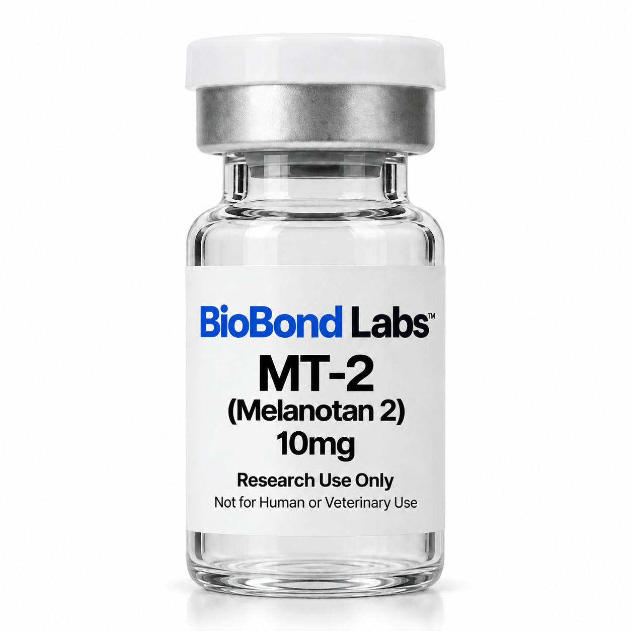 BioBond Labs MT-2 Melanotan 2 10mg research material vial