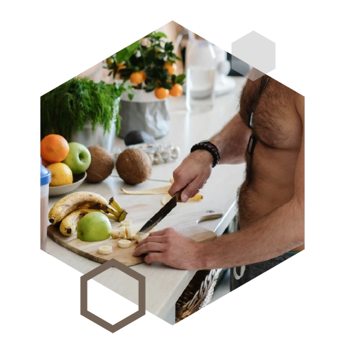 Man taking Semaglutide & Tirzepatide for Appetite Control and Fat Reduction​