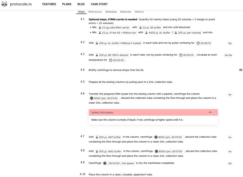 Protocols vs. methods