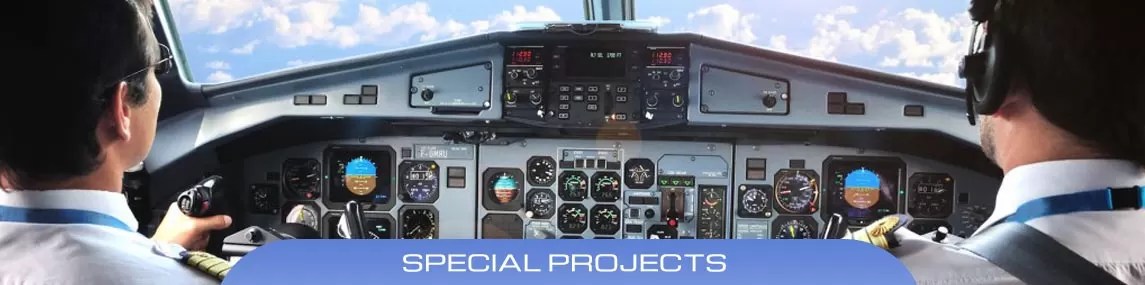 pilots flying a plane