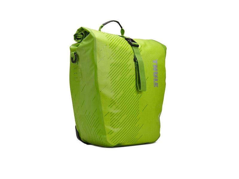 Torbe i nosači za bicikle Thule – Pack ‘n Pedal thule_shield_pannier_large_chartreuse_hero_100063