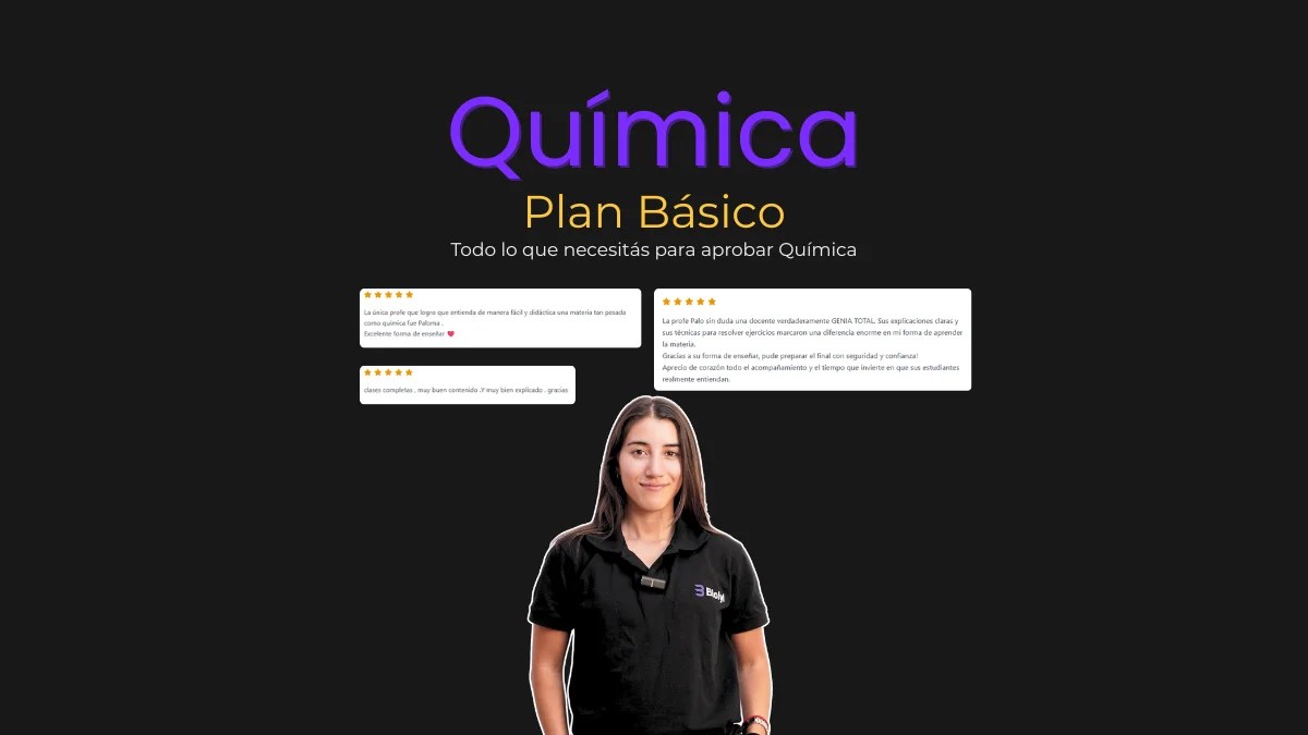 Química 05 FINAL BÁSICO | CBC | Idoyaga