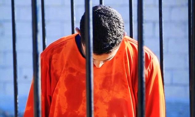 Jordanian pilot - Burned Alive