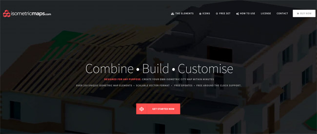 Isometric Maps Website