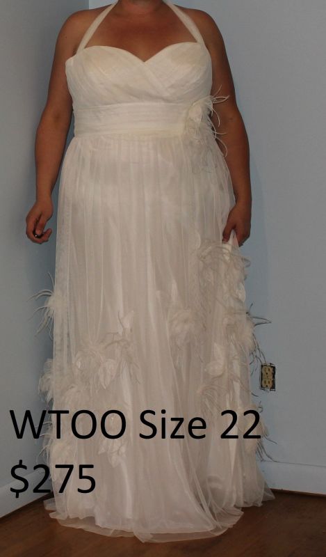 Several Plus Size Wedding Dresses For Sale Size 18 20 22 24