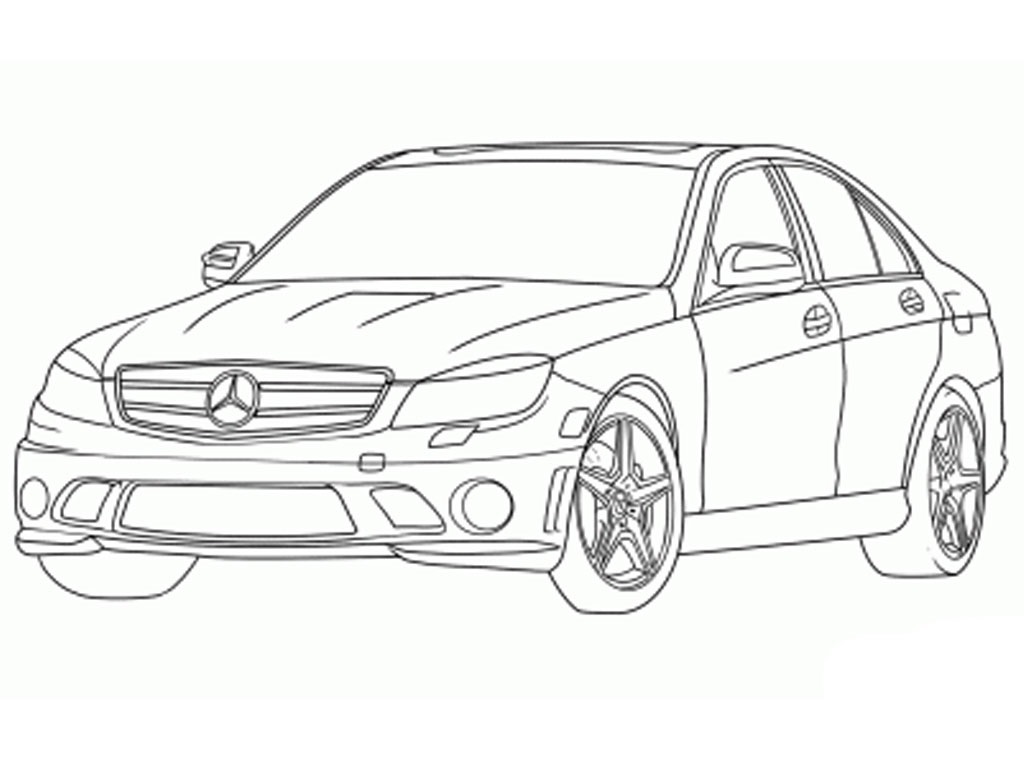 как нарисовать машина десятка