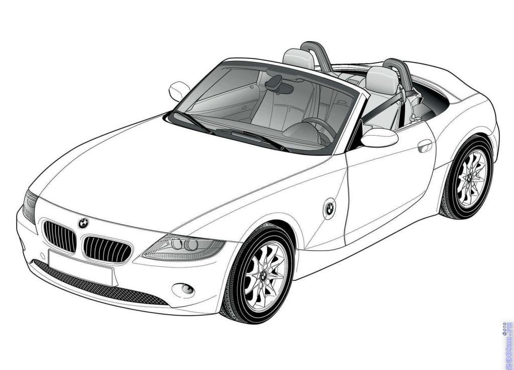 как нарисовать машина десятка