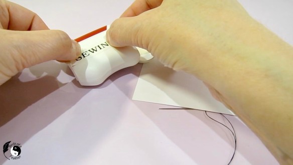 sticking sewing table onto front