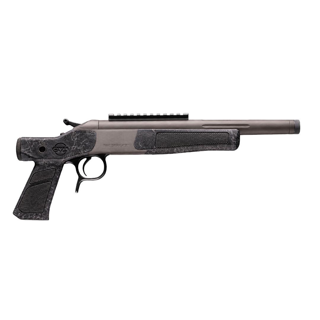 CVA Scout XP Pistol .300 Blackout Single Shot 11.5" Threaded Tungsten Barrel Black Web Furniture CSSI Exclusive
