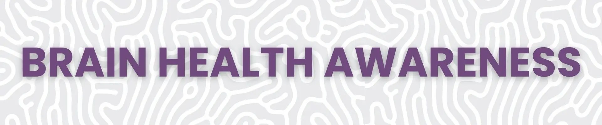 Brain Health Awareness Header